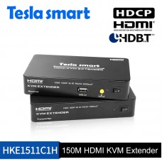 Tesla 150M HDMI KVM Extender w / IR and audio out