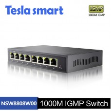 Tesla 1000M IGMP 8 Port Network  Ethernet Switch