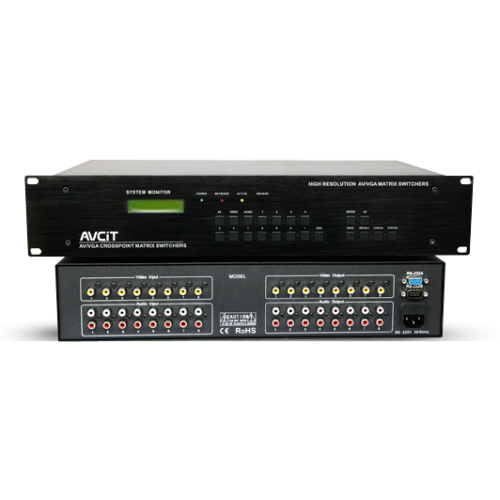 AVC-AV-8 Series Professional Matrix Switcher - AV Series