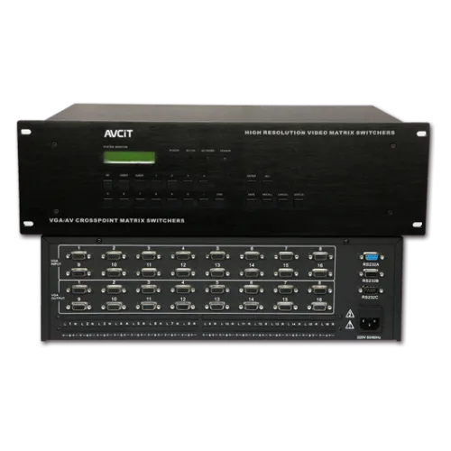 AVC-VGA-16 Series Professional Matrix Switcher - VGA Series AVC-VGA-16 Series Professional Matrix Switcher - VGA Series