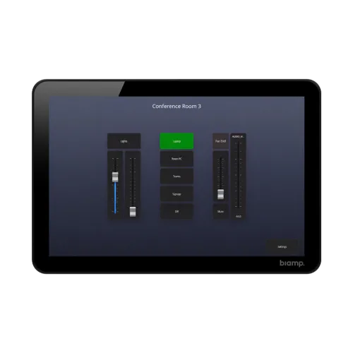 Biamp Apprimo Touch 8i Dokunmatik Kontrol Paneli (Siyah)