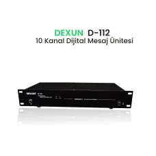 10 Kanal Digital Mesaj Ünitesi D-112