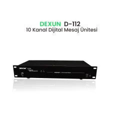 10 Kanal Digital Mesaj Ünitesi D-112