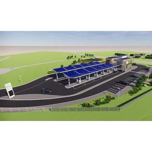 SOLAR - BATARYA DESTEKLİ ELEKTRİKLİ ARAÇ ŞARJ İSTASYONU/TESİSİ
