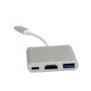Tesla Type-C to HDMI and USB3.0 adapter (C Tipi HDMI ve USB3.0 bağdaştırıcısı)