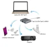 Tesla Type-C to VGA and USB3.0 adapter (VGA ve USB3.0 adaptörüne Tip-C)