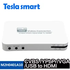 Tesla CVBS/YPbPr/VGA/USB to HDMI Converter (Dönüştürücü)