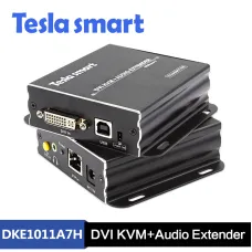 Tesla 100M HDBaseT DVI KVM + Audio Extender