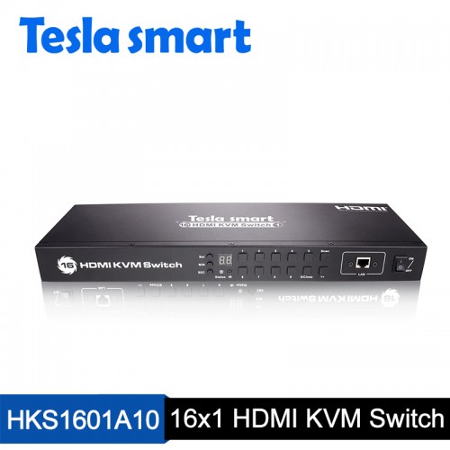 Tesla 16x1 HDMI KVM Switch
