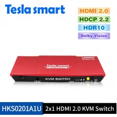 Tesla 2x1 HDMI 2.0 KVM Switch