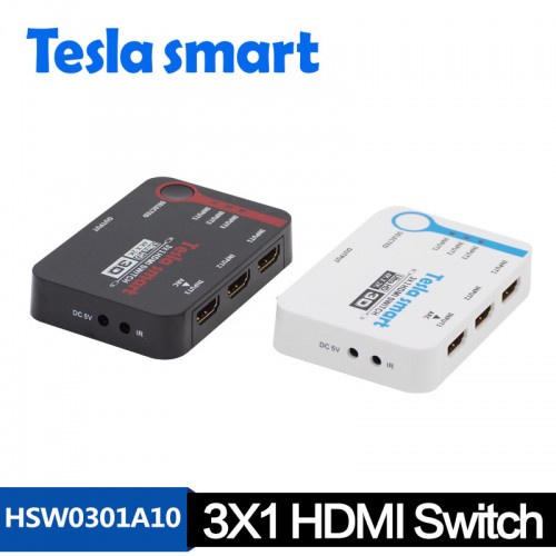 Tesla 3x1 HDMI Switch with IR