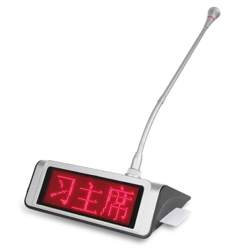 Desktop Microphone unit with LED display (LED ekranlı Masaüstü Mikrofon ünitesi)
