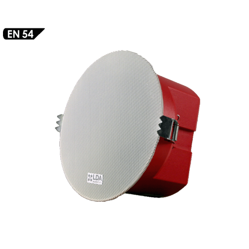 LDA Audio 6W 2 Yollu Tavan Hoparlörü EN54 LDA Audio 6W 2 Yollu Tavan Hoparlörü EN54