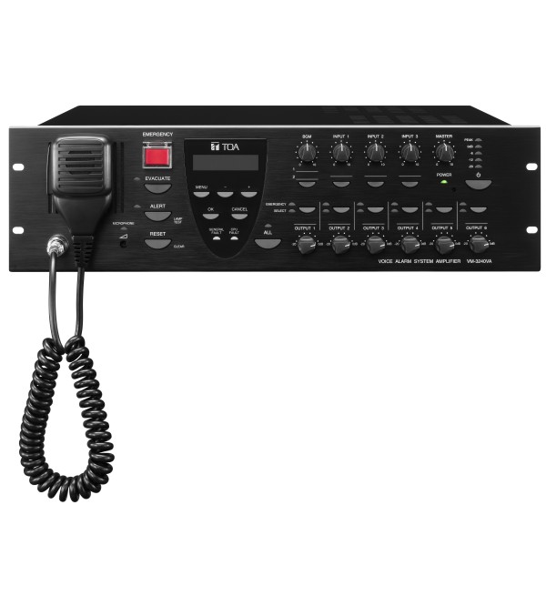 TOA Acil Anons Sistemi Amplifikatörü